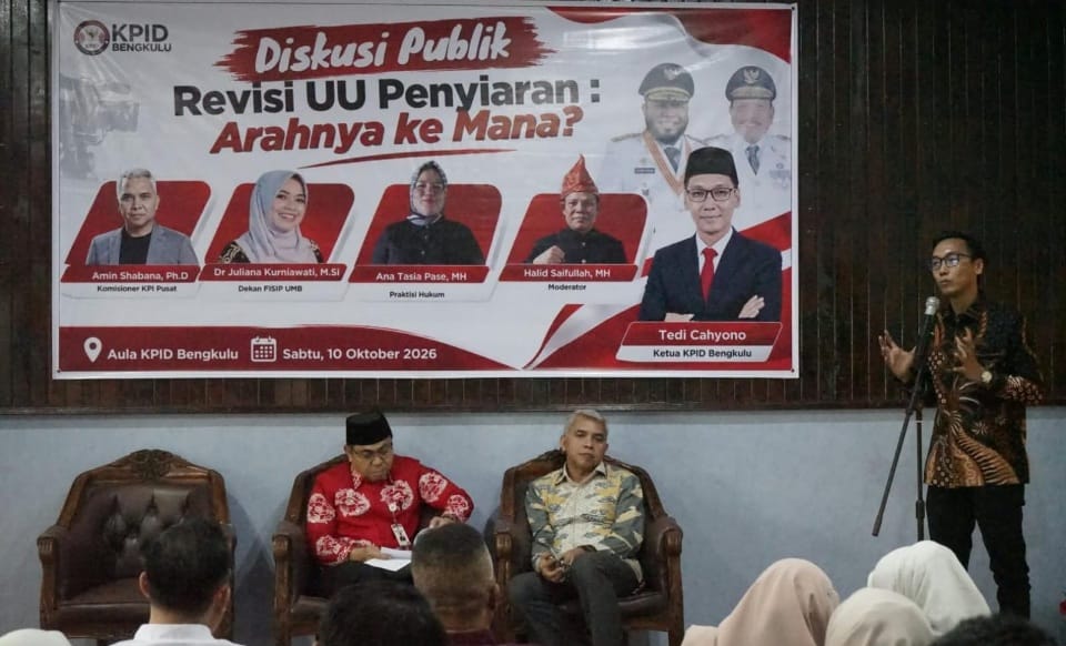 KPID Bahas Revisi UU Penyiaran Ditengah Era Digital