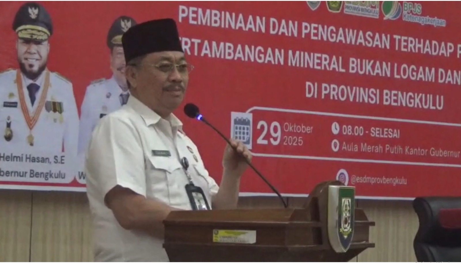 Sosialisasi Pergub Nomor 2 Tahun 2025, Pelaku Usaha MBLB Diminta Lakukan Ini