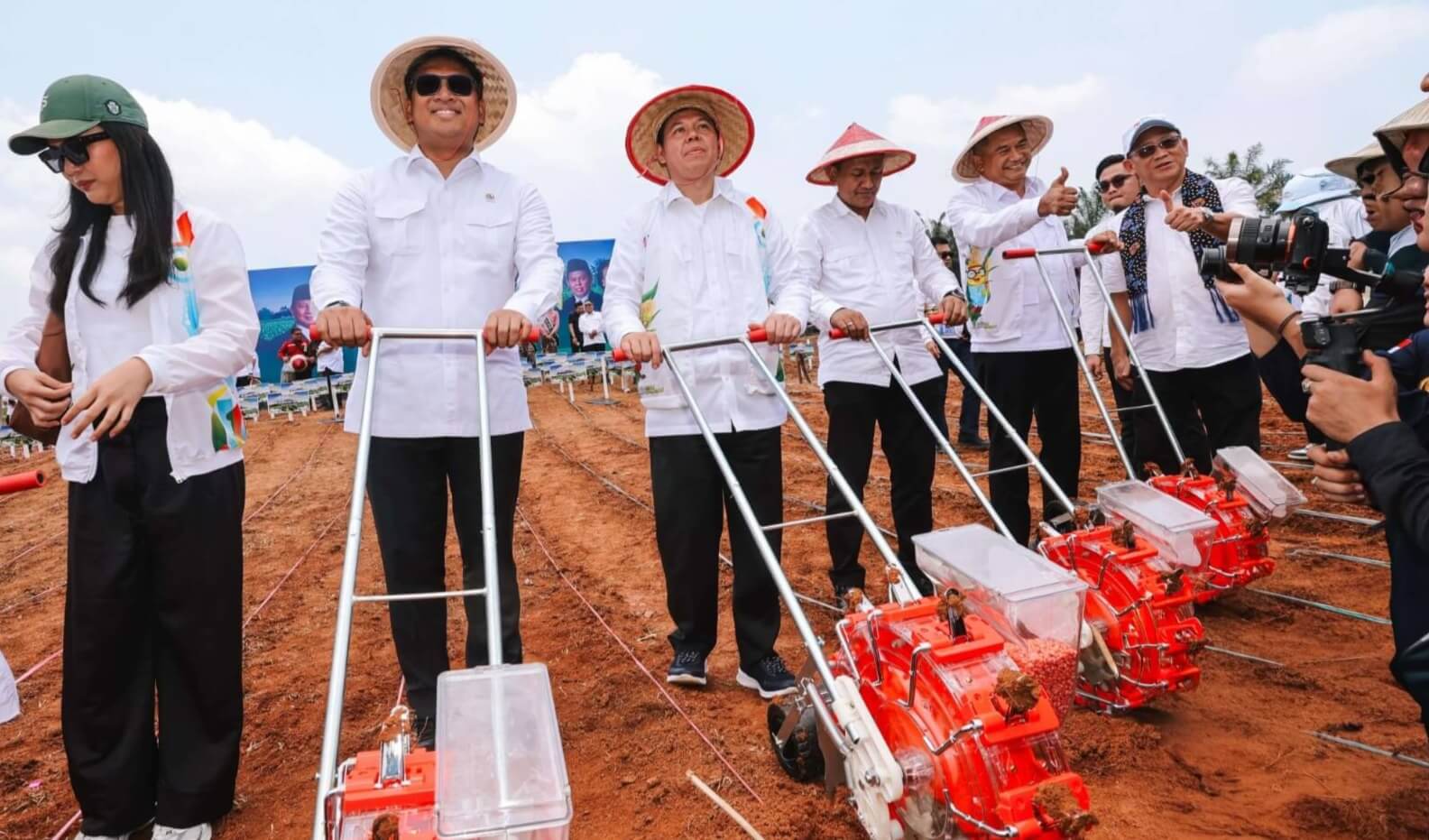 Ketua DPD RI Resmikan Program Nasional Senator Peduli Ketahanan Pangan di Bengkulu, Serentak di 4 Provinsi
