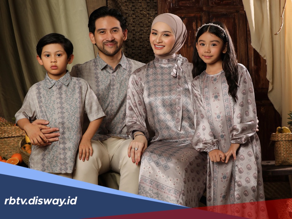 7 Model Baju Lebaran Wanita Dewasa, Cocok untuk Seragam Keluarga