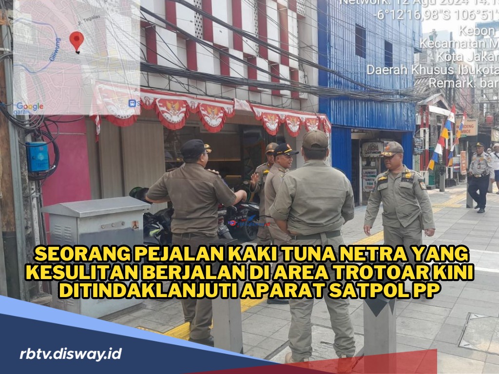 Kisah Pejalan Kaki Tunanetra yang Kesulitan Berjalan di Trotoar, Apa Penyebabnya?