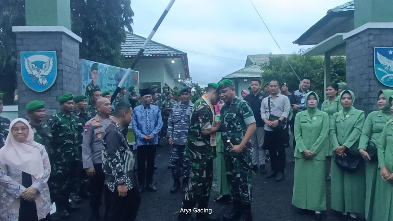 Pesan Letkol.Arh Dedy Hendaryatmoko saat Pisah Sambut Dandim 0425/Seluma