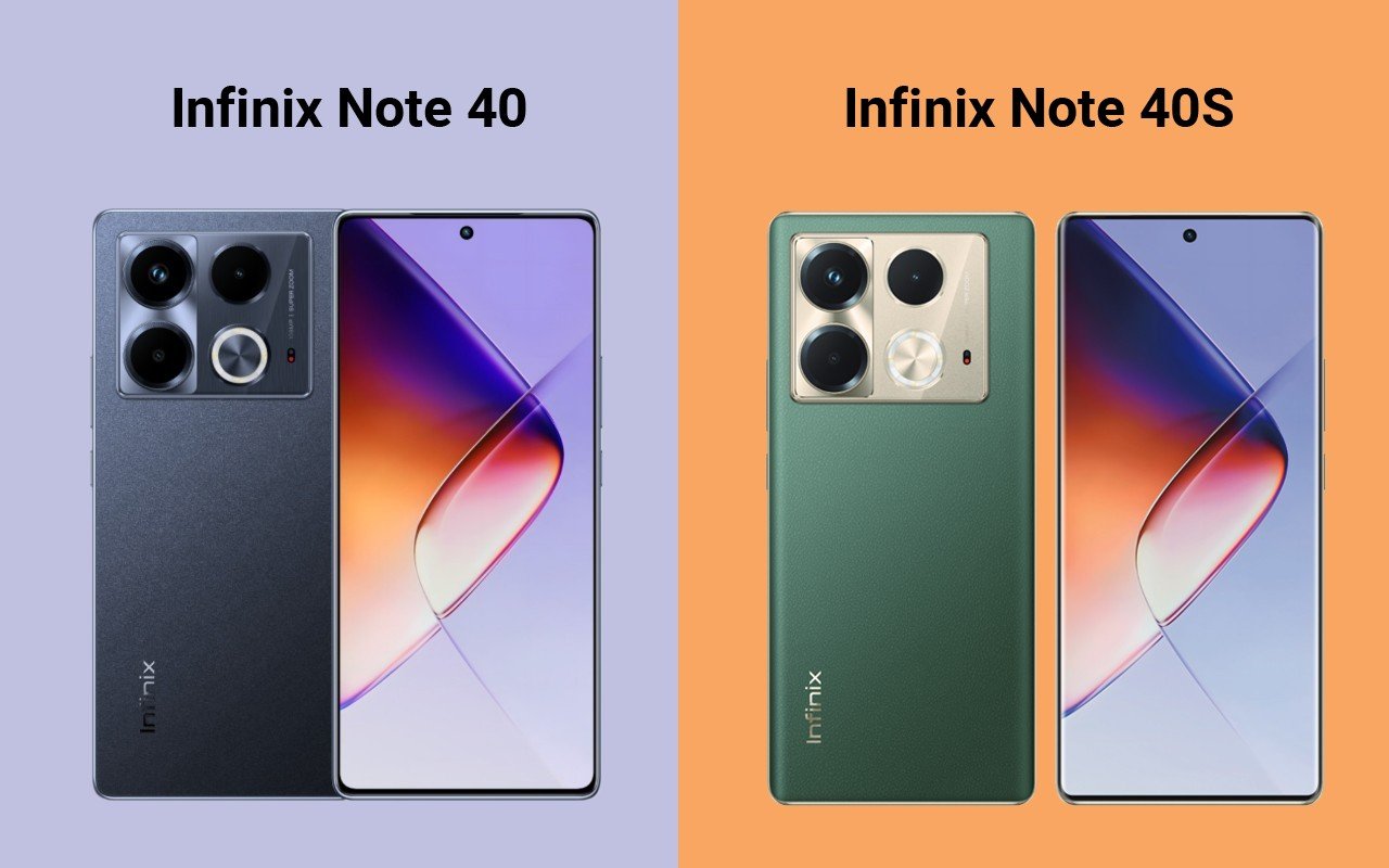 Infinix Note 40 vs Infinix Note 40S, Duel Seru 2 HP yang Menarik, Ini Perbandingannya   