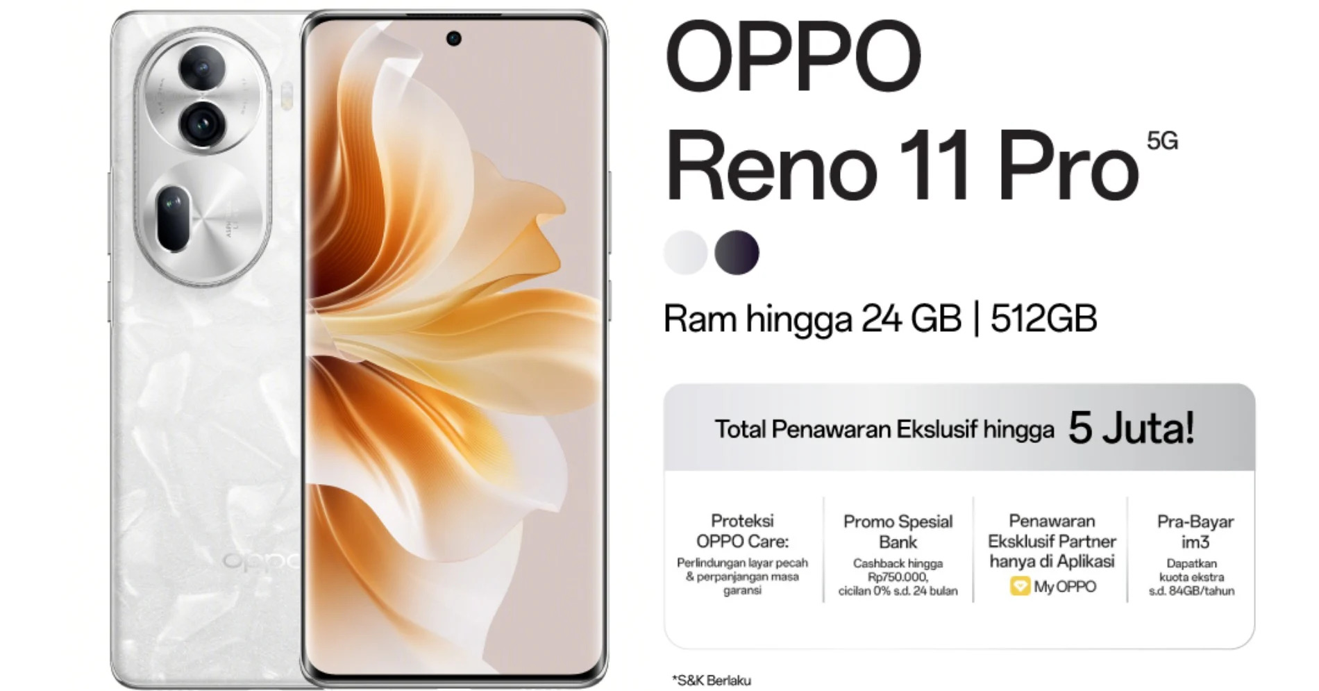  OPPO Reno 11 5G dan OPPO Reno 11 Pro 5G Rilis Serentak,  Ini Perbedaan dan Spesifikasi Si Kembar