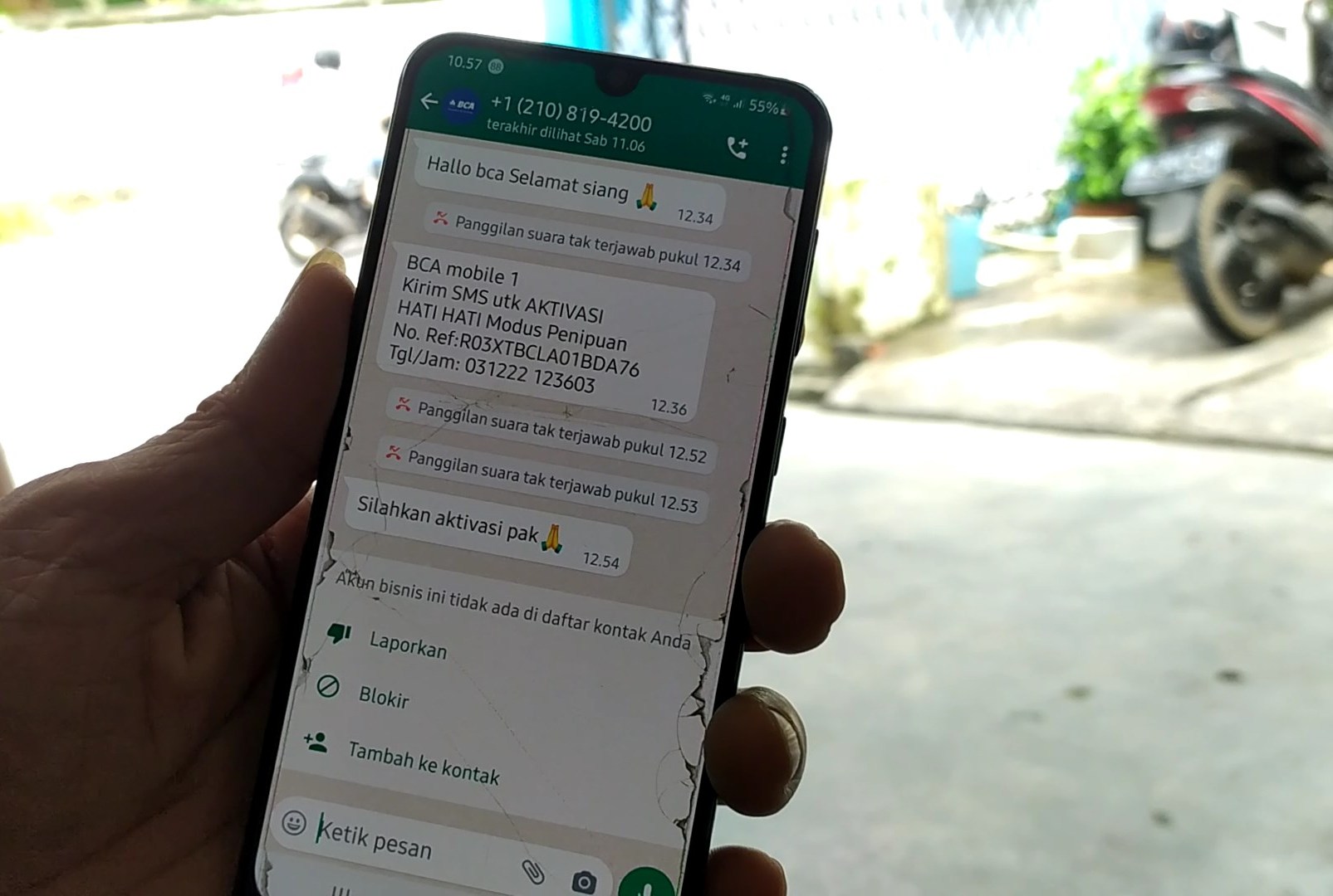 Penipuan Modus Karyawan Bank, Alasan Aplikasi Mobile Banking Error, Rp 4,8 Juta Lenyap