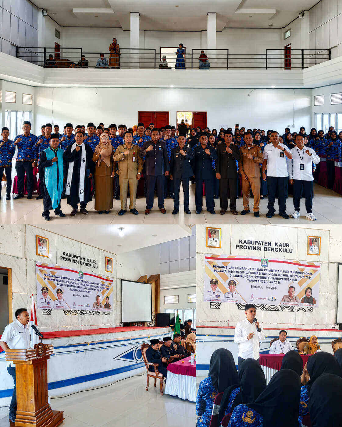 84 CPNS Pemkab Kaur Dilantik, TASPEN Paparkan Programnya