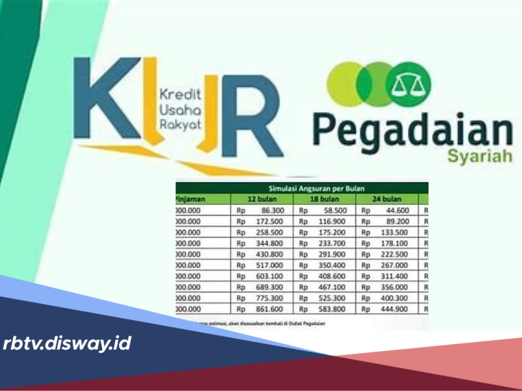 Cara dan Syarat KUR Super Mikro Pegadaian 2024, Lengkap dengan Tabel Angsuran Pinjaman Rp10 Juta