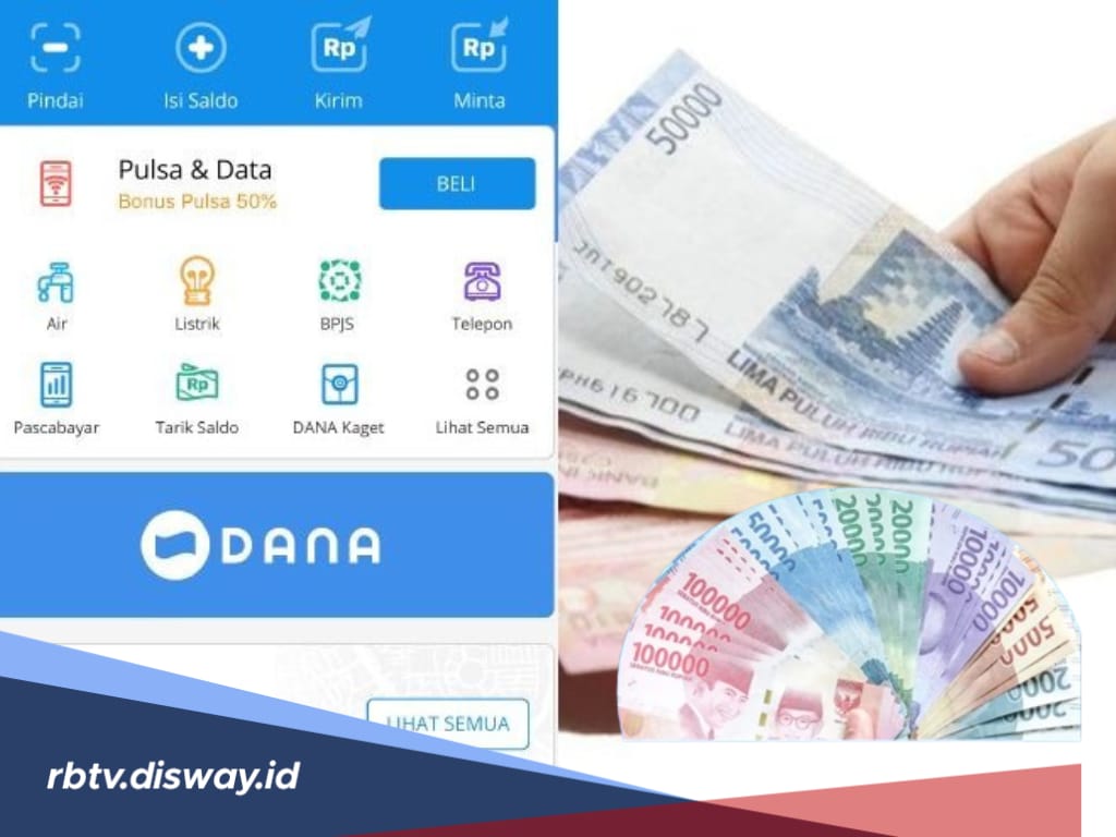 Cara Pinjam Uang di Aplikasi DANA, Bisa Cair Rp20 Juta dengan Modal Upgrade Akun