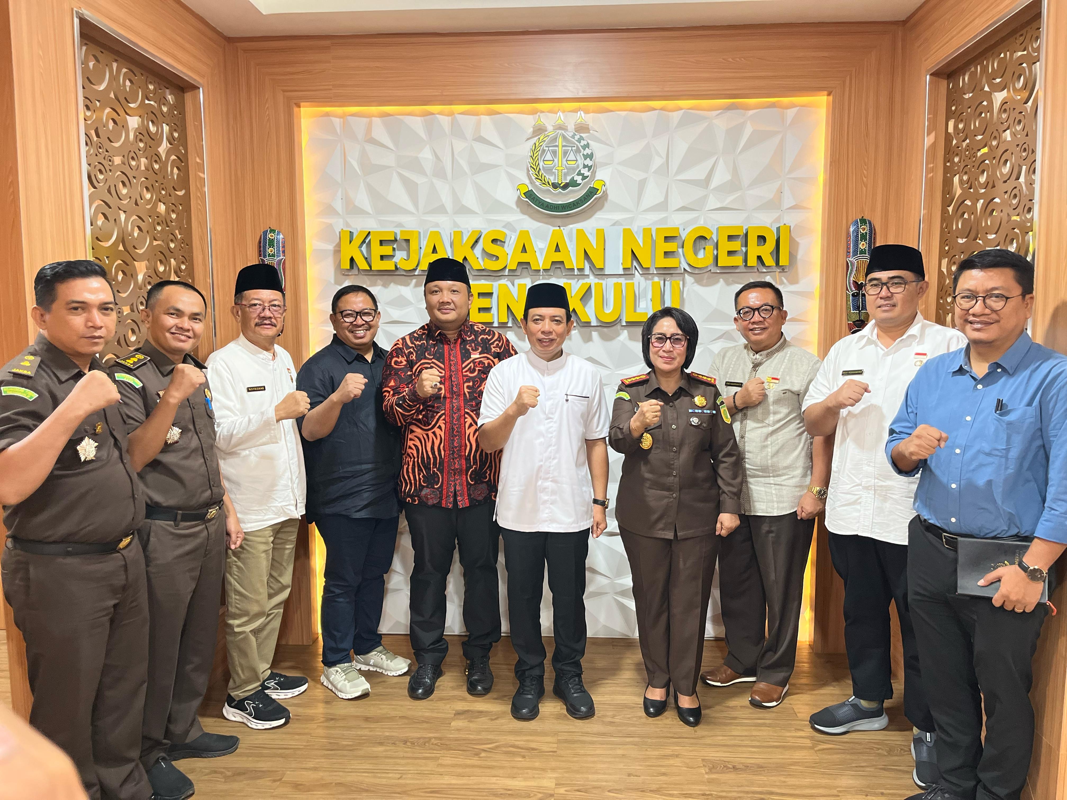 Walikota dan Wakil Walikota Sambangi Kejari dan Polresta Bengkulu, Bicarakan Soal Sinergi dan Kolaborasi