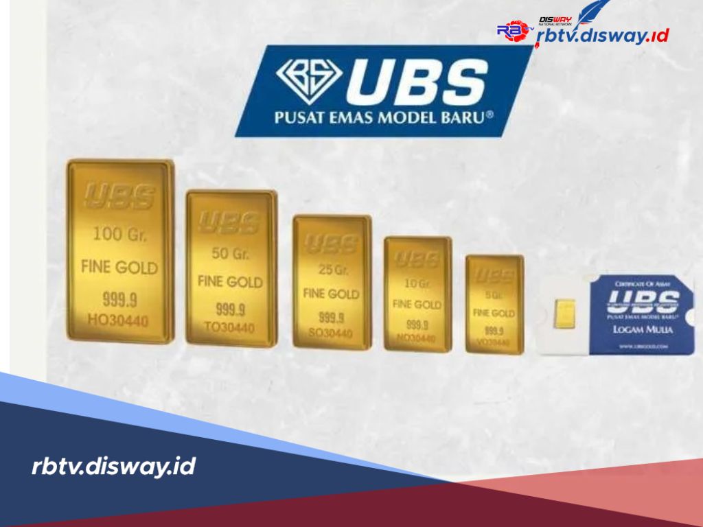 Harga UBS Logam Mulia Hari Ini, Peluang Investasi Emas yang Terjangkau dan Menguntungkan