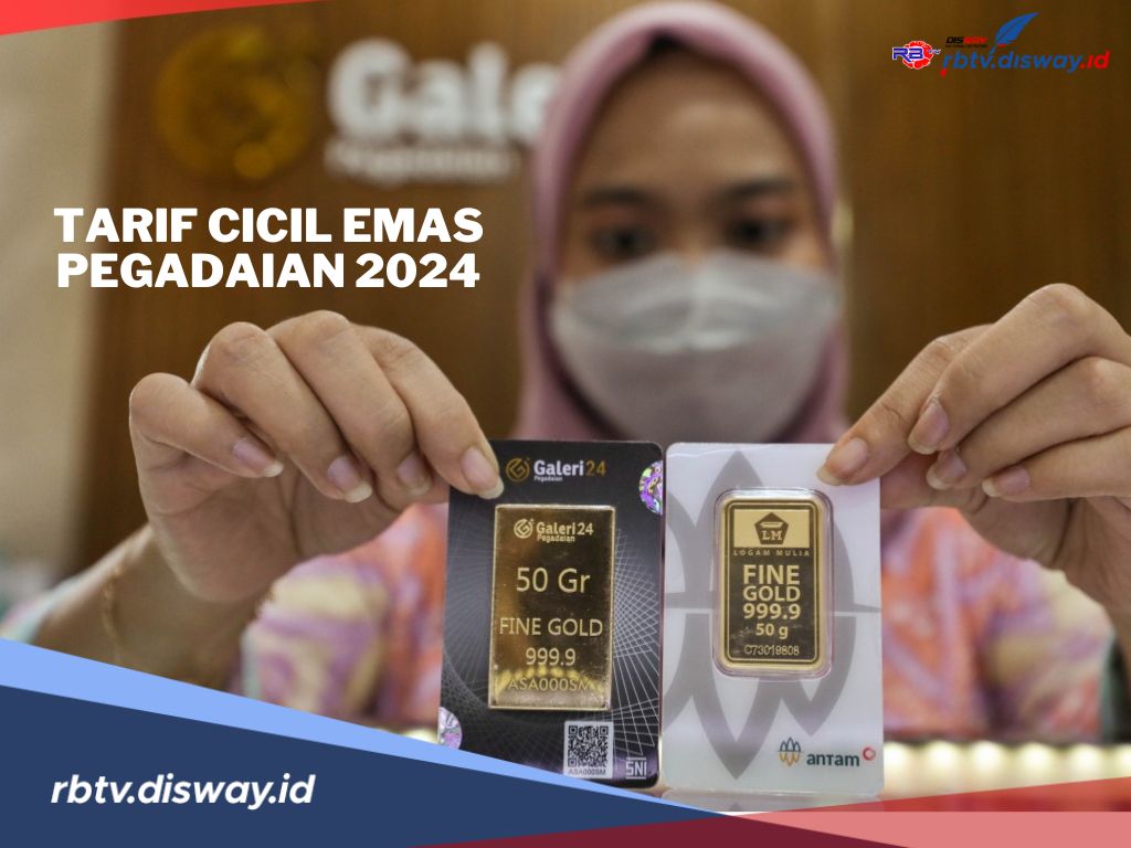 Tarif Cicil Emas di Pegadaian Terbaru 2024, Syarat Pengajuan Siapkan KTP