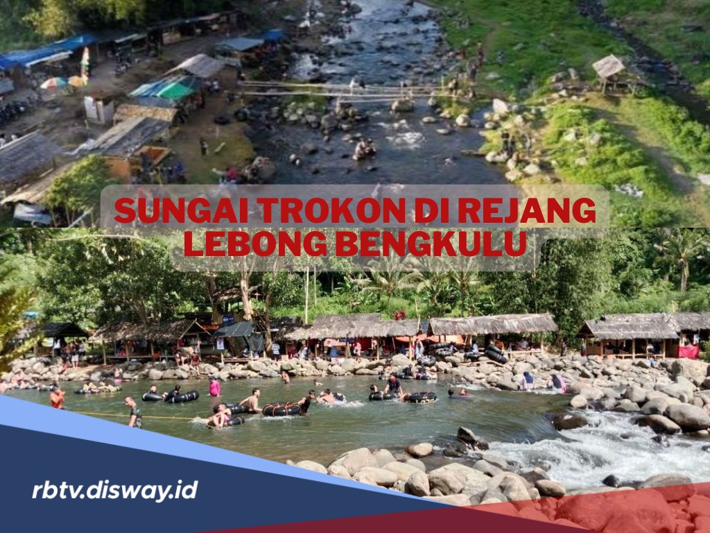 Indahnya Sungai Trokon di Rejang Lebong Bengkulu, Asri dan Sejuk Cocok untuk Liburan Bareng Keluarga