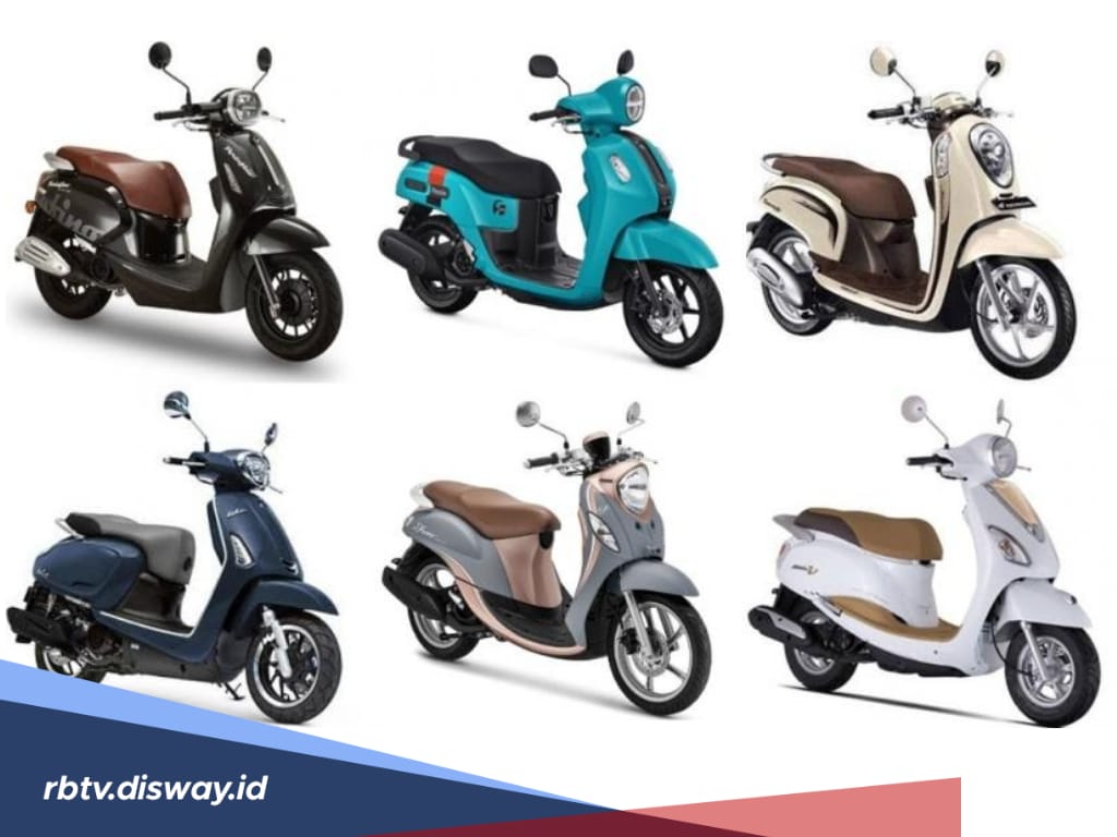 6 Daftar Motor Mirip Vespa dengan Desain Stylish dan Modern, Harga Mulai Rp 20 Jutaan