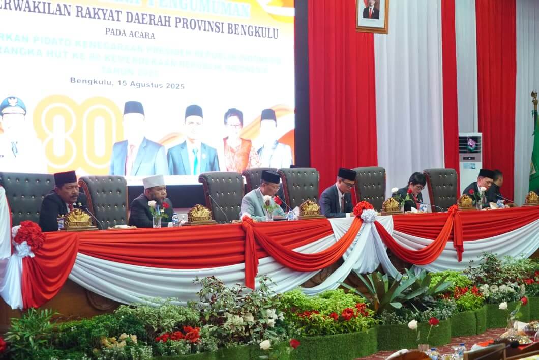 HUT RI ke-80: Anggaran Infrastruktur Provinsi Bengkulu Catat Sejarah Baru