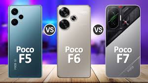 POCO F5 Vs POCO F6 Vs POCO F7, 3 HP Istimewa Besutan POCO, Mana Pilihanmu?