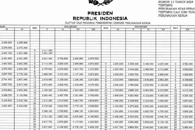 Penentuan Gaji PPPK Berdasarkan Tingkat Pendidikan, Simak Besarannya