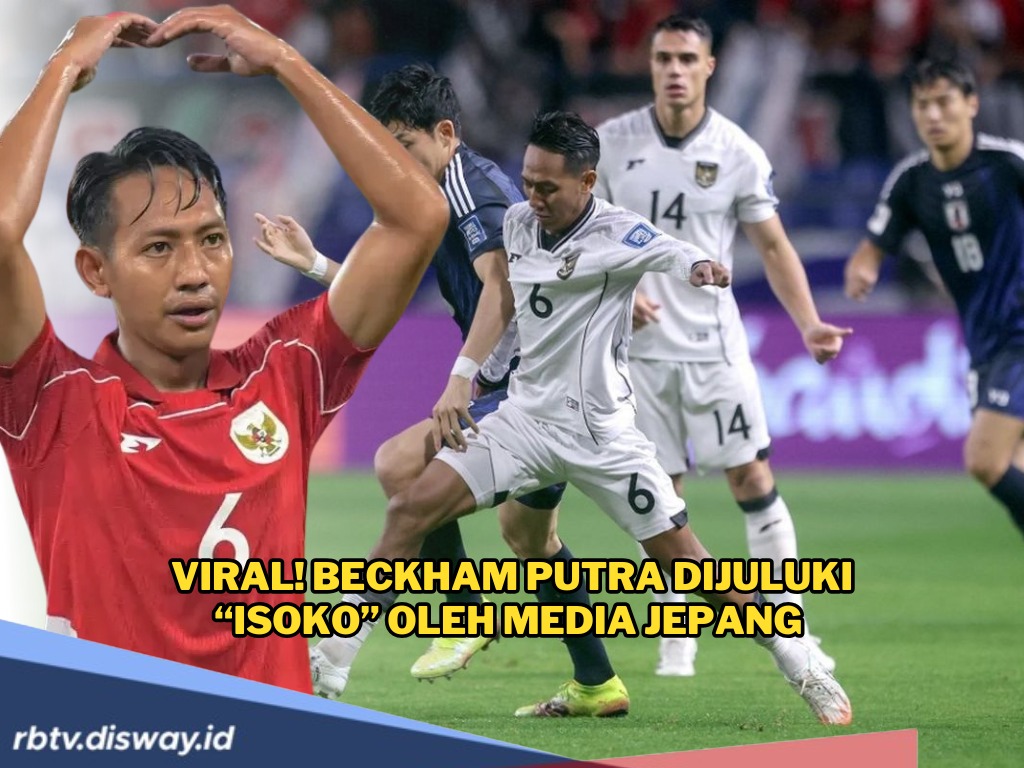 Mendadak Viral, Beckham Putra Tuai Sanjungan dari Media Jepang, Dijuluki “Isoko”