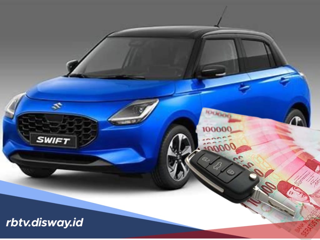 Simulasi Kredit Mobil Suzuki Swift 2024, Tenor 12-60 Bulan, Angsuran Ringan