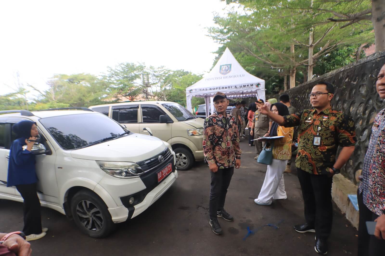 Razia Kendaraan Dinas Pemprov Bengkulu, Siap-siap Bakal Ditempel Stiker