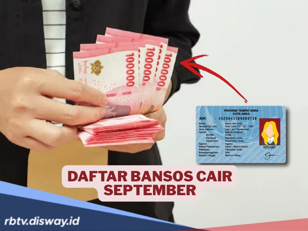 Siap-siap Cek Rekening, Ini Daftar Bansos yang Bakal Cair September 2025