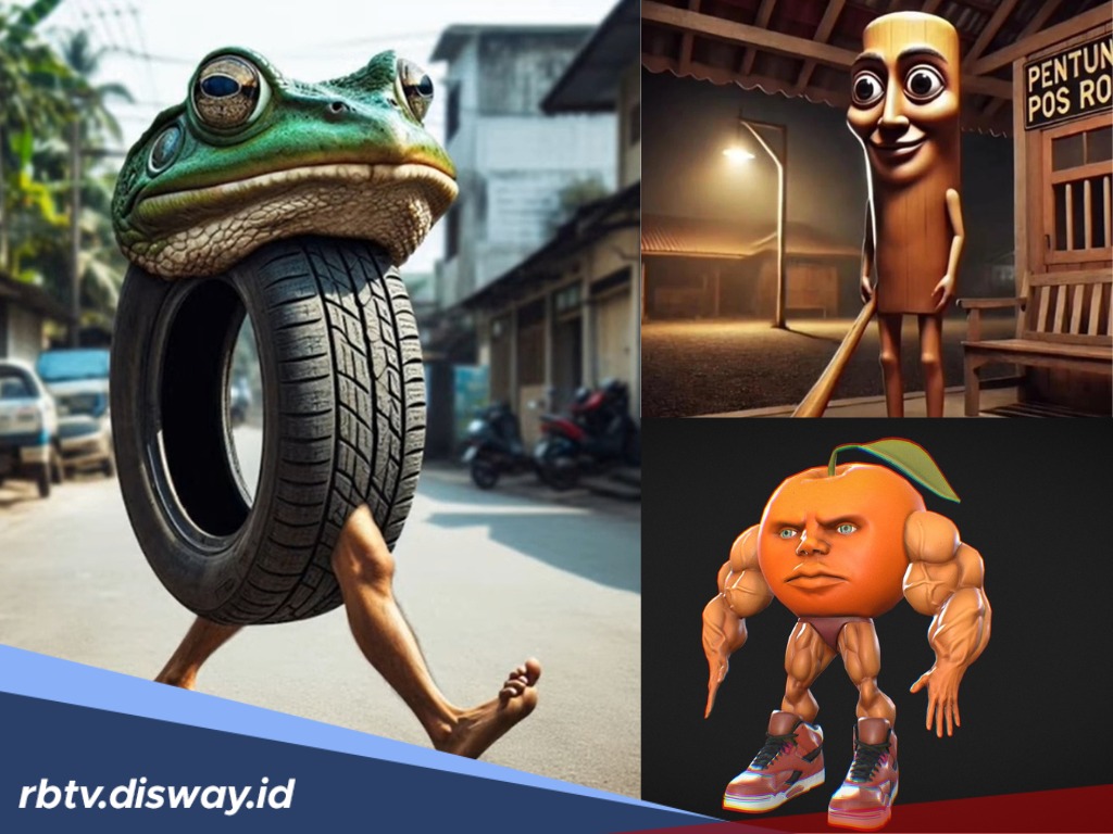 Absurd tapi Viral, Ini Deretan Meme Brainrot Karya Warganet Indonesia, Bikin Geleng Kepala