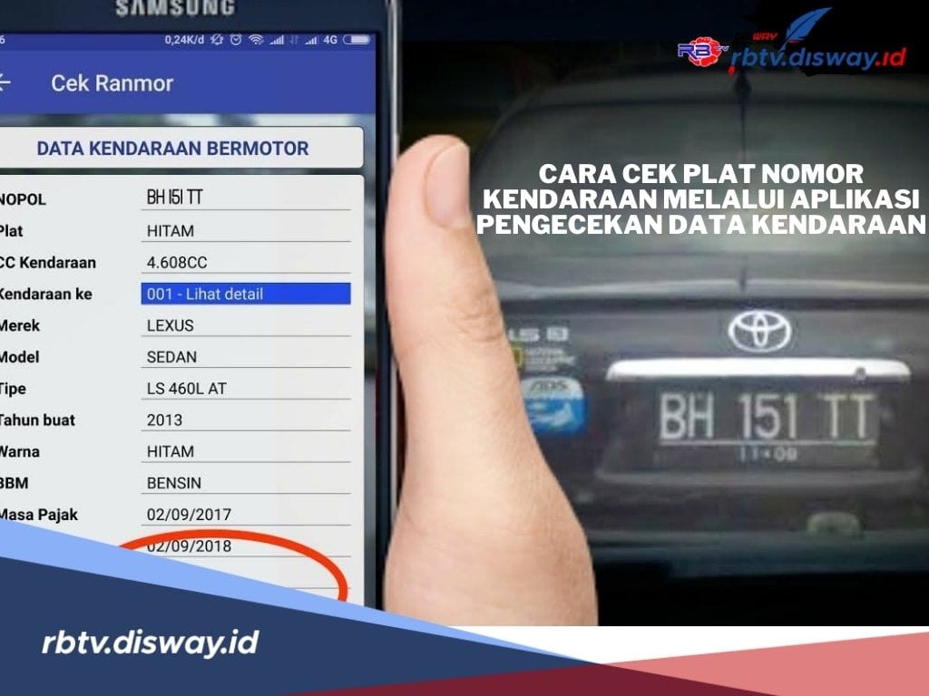 Cara Cek Plat Nomor Kendaraan Melalui Aplikasi Pengecekan Data Kendaraan, Semudah Menjentikkan Jari