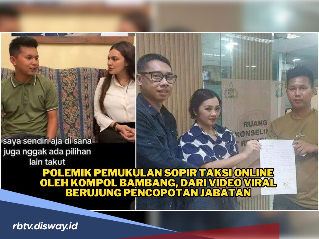 Buntut Pemukulan Sopir Taksi Online, Perwira Polisi Ini Dicopot dari Jabatan 