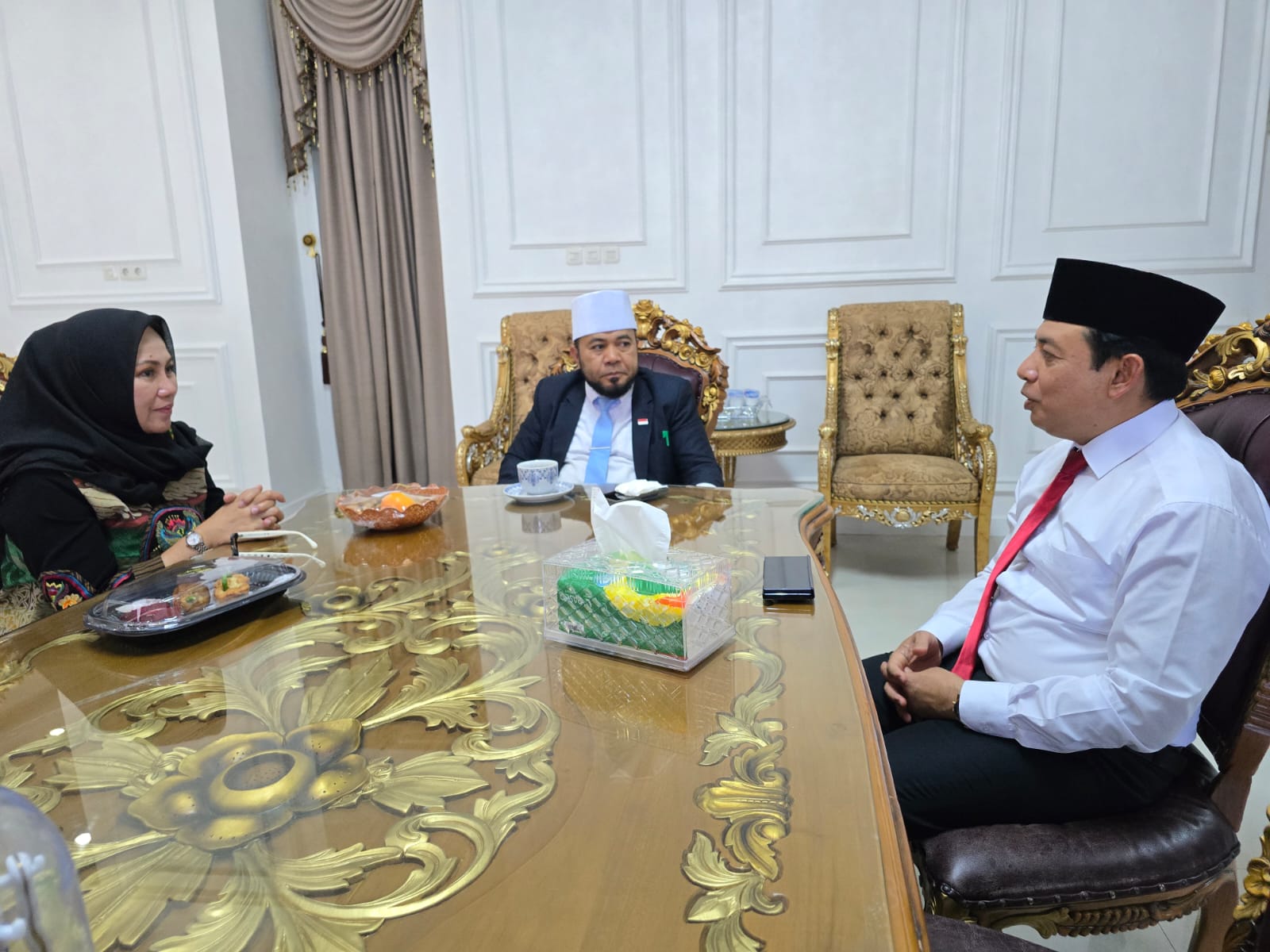 Kolaborasi Membangun Bengkulu, Dirut RBMG Silaturahmi ke Gubernur dan Walikota