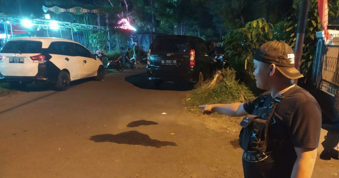 Heboh di Pasar Malam, Warga Talang Rimbo Terluka Akibat Senjata Tajam