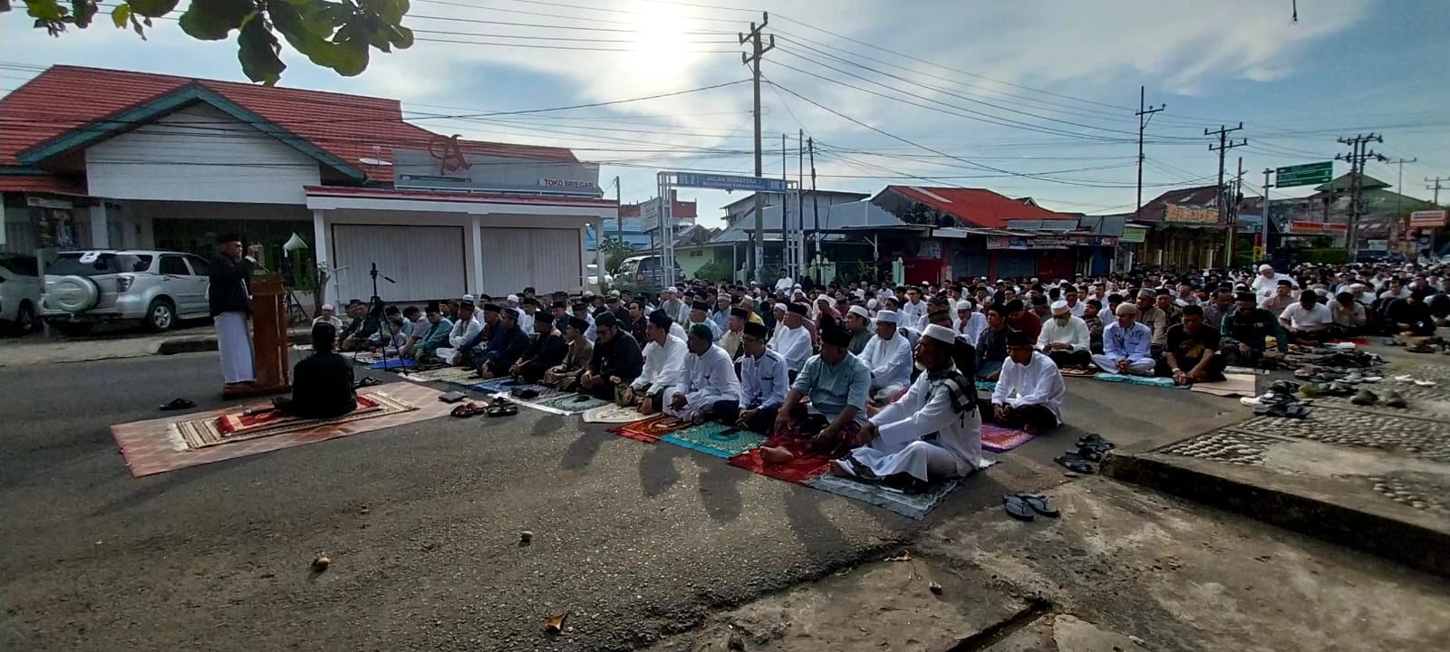 Ramadan Usai, Ustad Syamlan Lc Ingatkan Jemaah Mesjid Ruhul Islam Jangan Kendur Ibadah