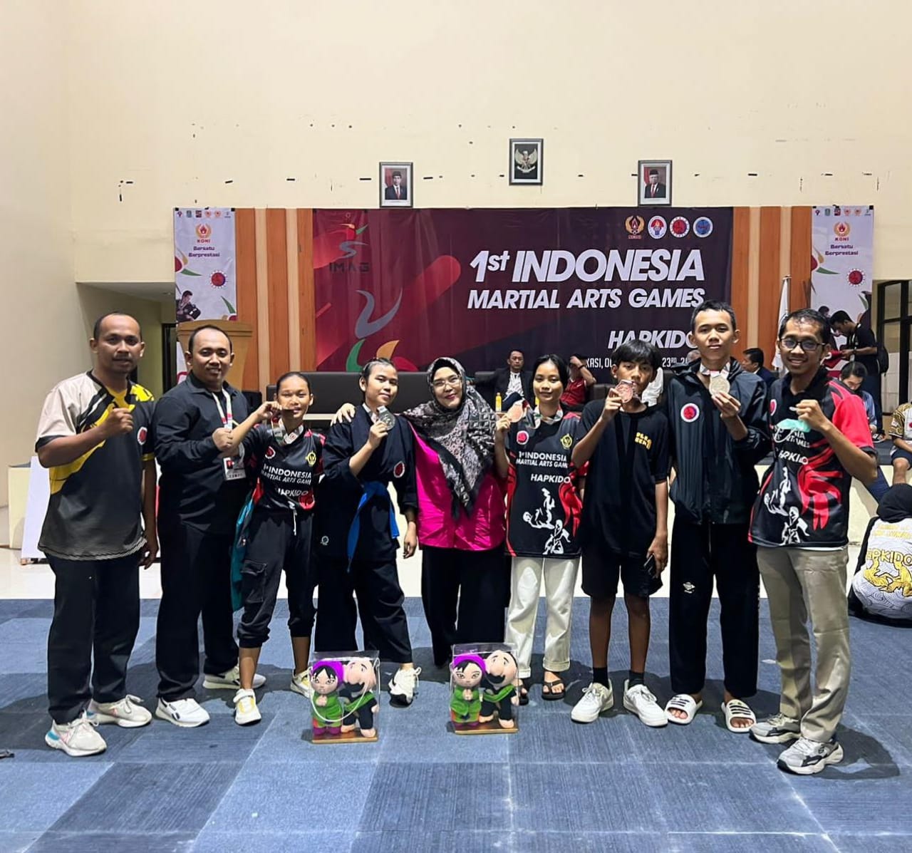Lima Atlet Hapkido Bengkulu Berjaya di Event Indonesia Martial Arts Games