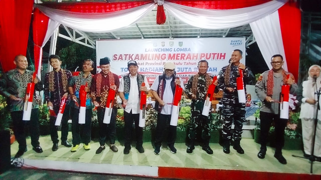 10 Poskamling se-Provinsi Bengkulu Ikut Lomba Satkamling Merah Putih Berhadiah Rp 300 Juta