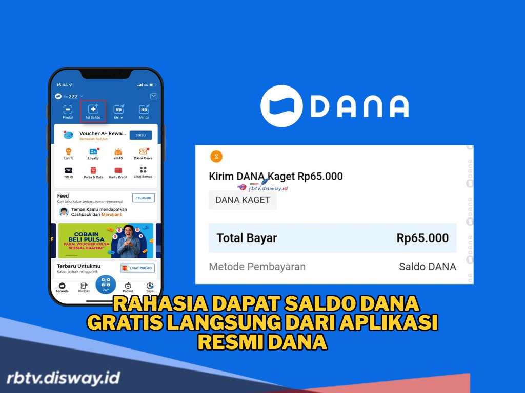 Rahasia Dapat Saldo DANA Gratis Langsung dari Aplikasi Ini, Tanpa Undang Teman