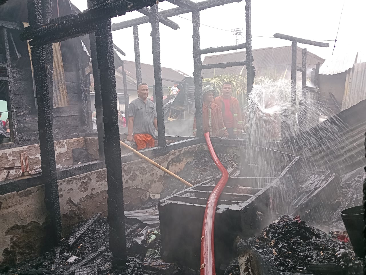 Rumah Bedengan di Rejang Lebong Habis Terbakar, Polisi Cari Penyebabnya