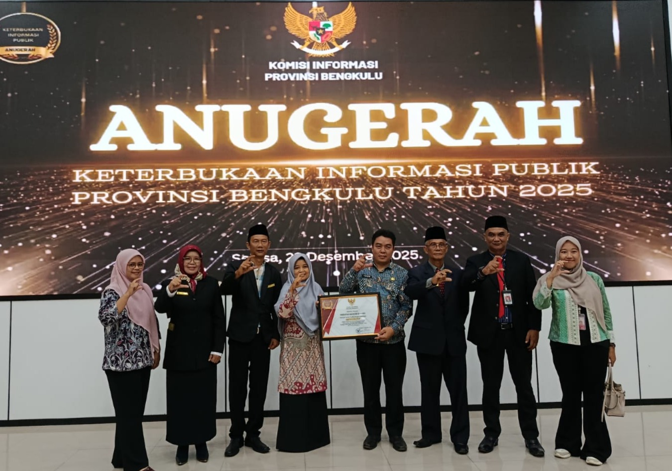 Komitmen Diskominfosantik Kepahiang Pasca Terima Penghargaan Kategori Informatif dari Komisi Informasi 