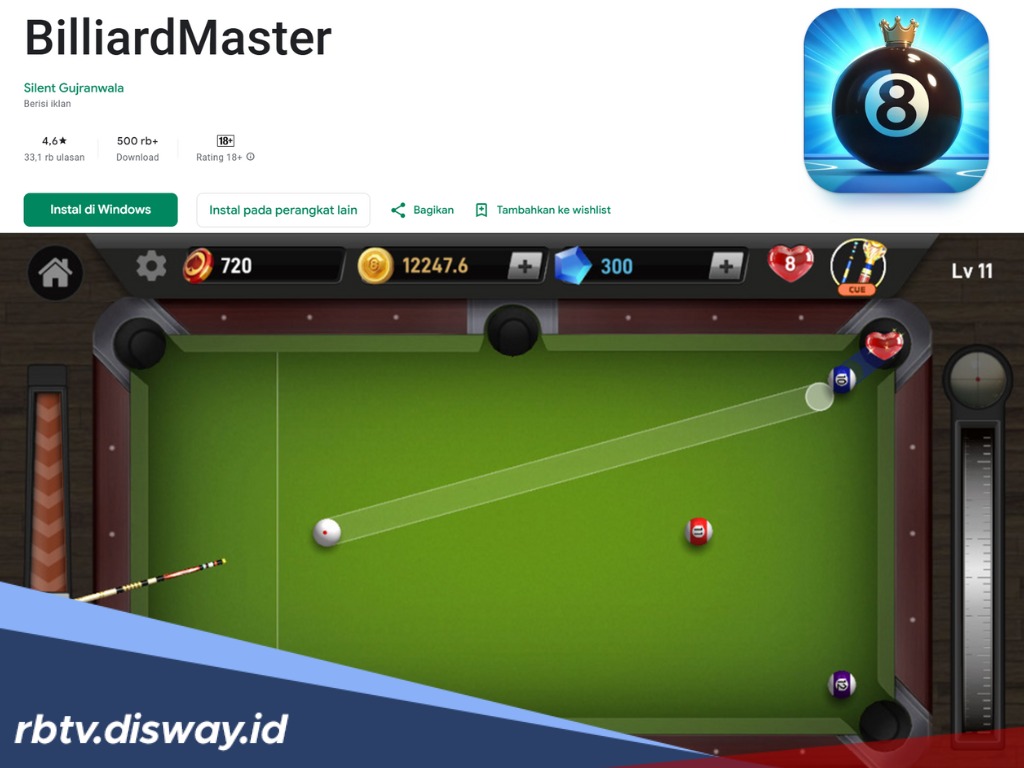 Dikasih Saldo DANA Gratis dari Billiard Master, Ternyata Cara Mainnya Segampang Ini