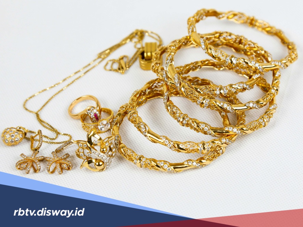 Cek Harga Emas Perhiasan Hari Ini Naik hingga Rp 97 Ribu