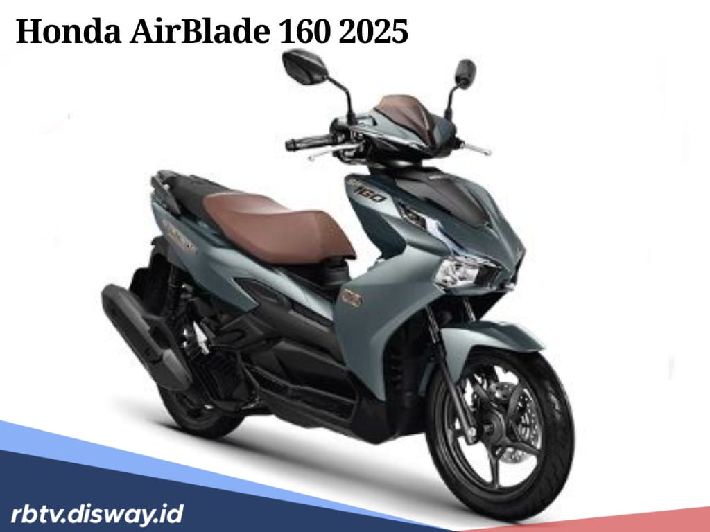 Honda Airblade 160 2025 Meluncur, Punya Sistem Keamanan yang Mumpuni