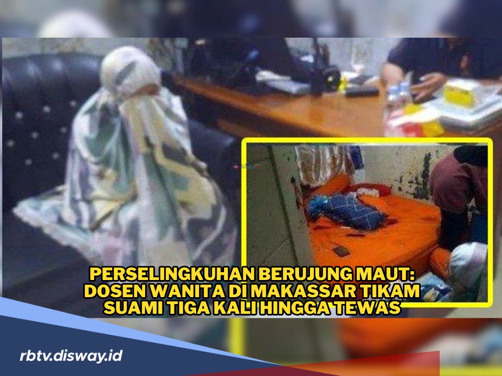 Perselingkuhan Seharga Nyawa, Seorang Dosen Nekat Tikam Suami 3 Kali Hingga Tewas