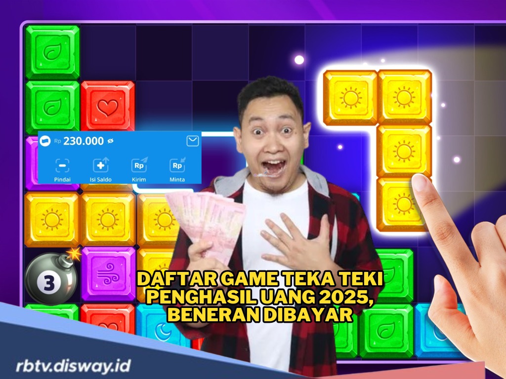 Mau yang Menantang Tapi Bercuan? Yuk Simak! Ini Daftar Game Teka Teki Penghasil Uang 2025, Beneran Dibayar