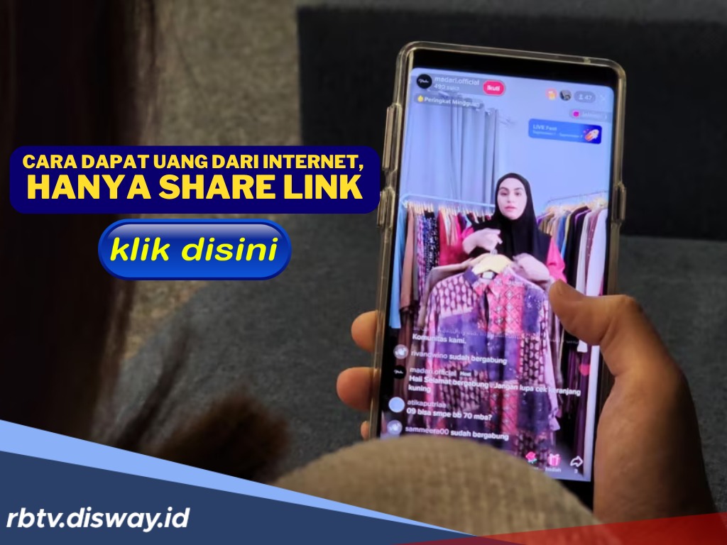 Nyata, Ini 3 Cara Dapat Uang dari Internet, hanya Share Link