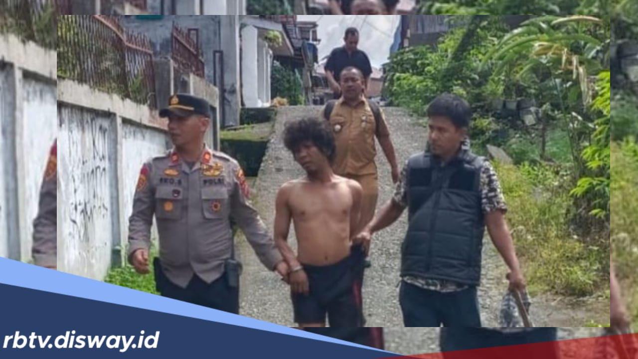 Ancam Ibunya Pakai Senjata Tajam, Pria Ini Diciduk Polisi