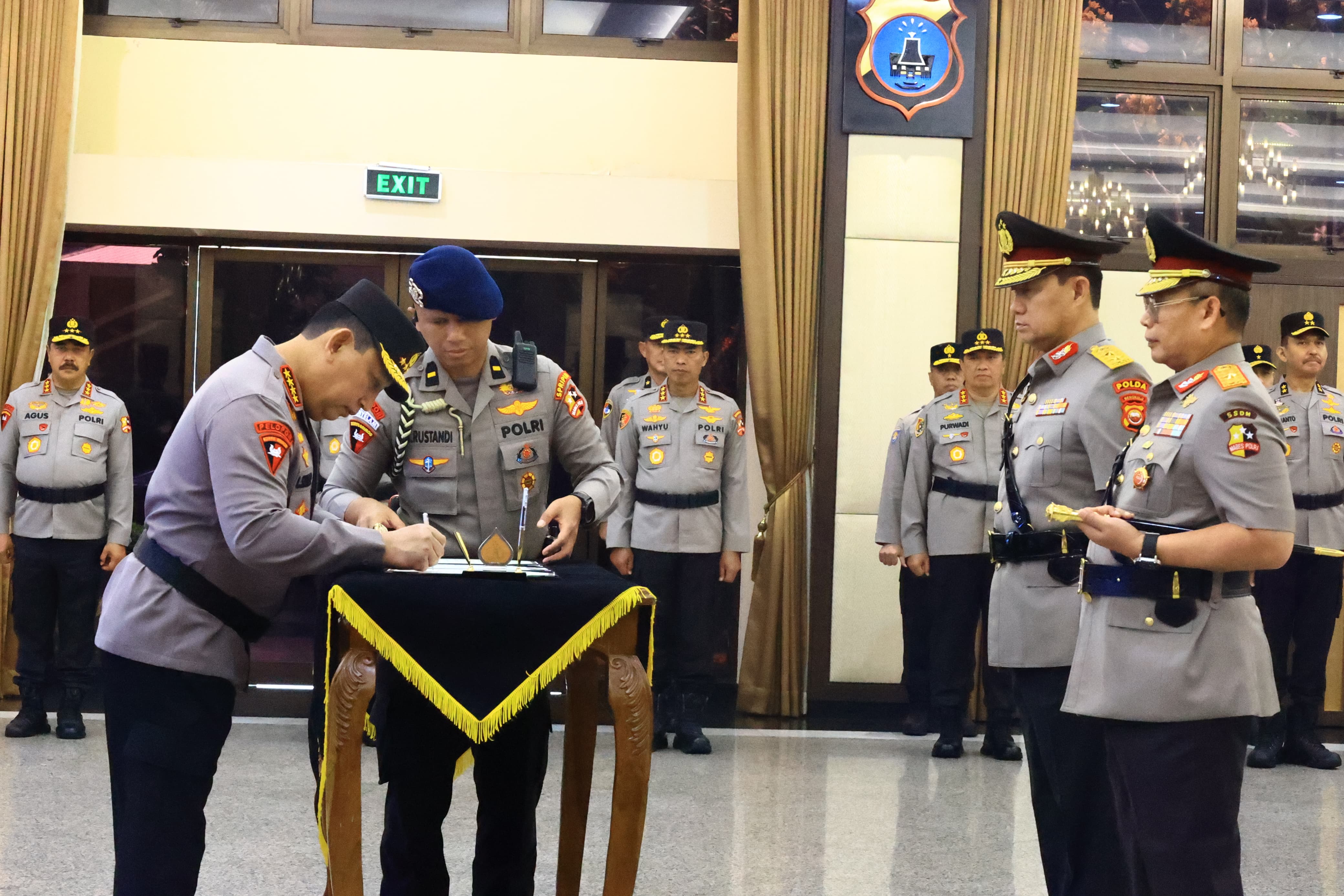 Brigjen Pol Anwar Kapolda Bengkulu, Sertijab Dipimpin Langsung Kapolri Jenderal Pol. Listyo Sigit Prabowo