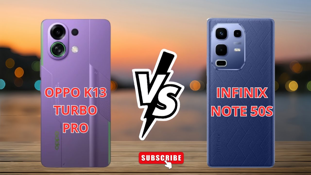 Mana yang Kamu Pilih? Oppo K13 Turbo Pro vs Infinix Note 50s, Ini Perbandingannya 