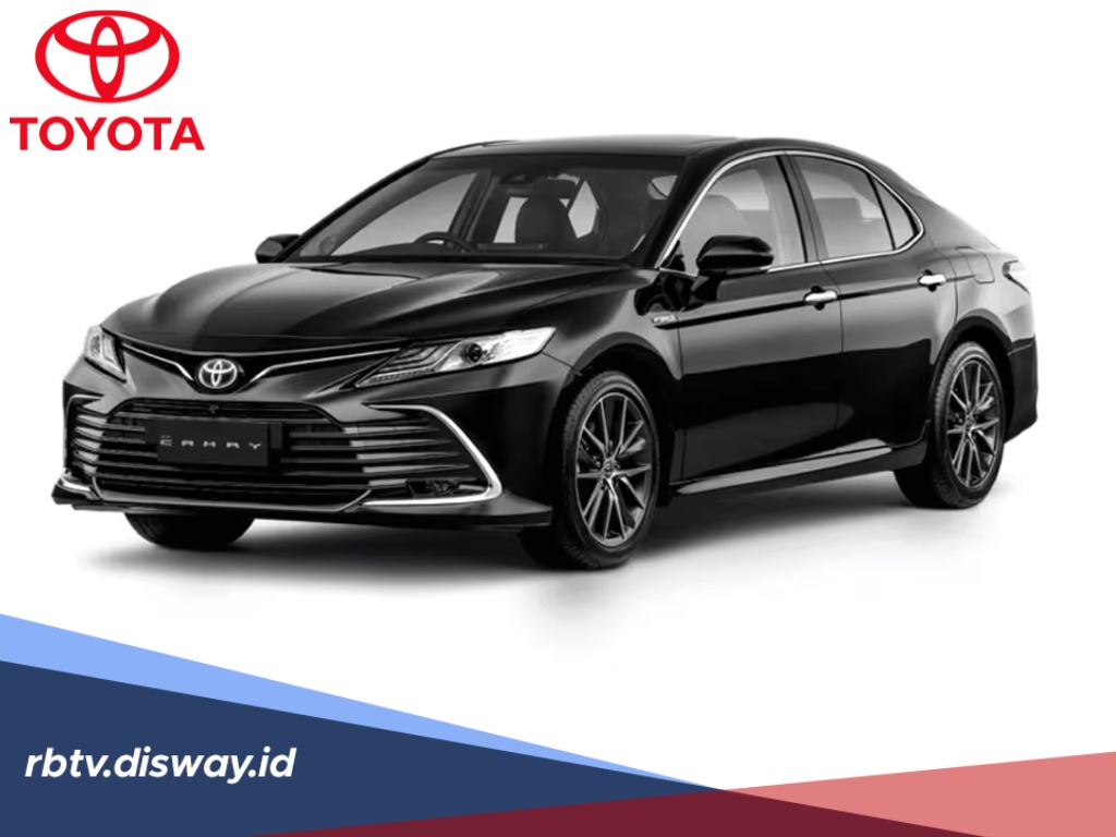 Mewah dan Nyaman, Cek Berapa DP dan Cicilan Toyota Camry Berikut