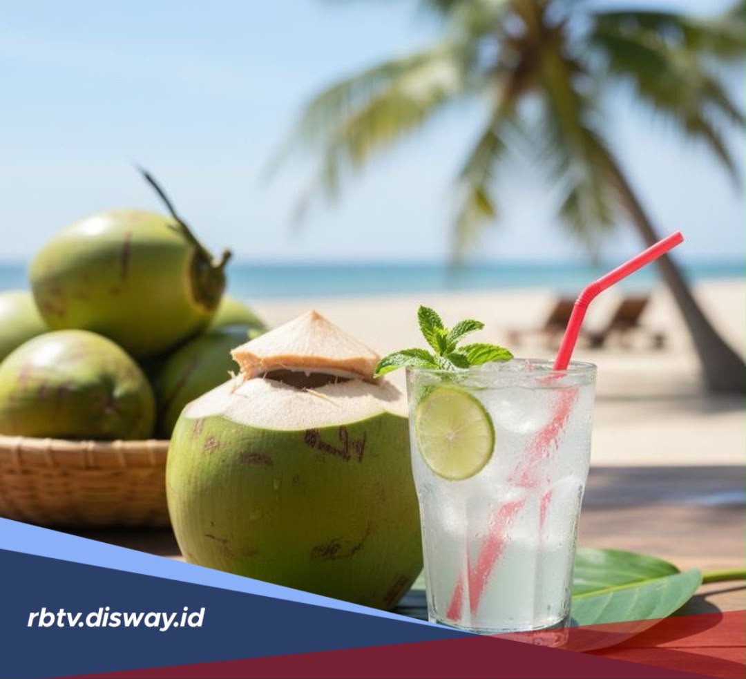 Suka Minum Air Kelapa Muda? Ini 5 Manfaatnya untuk Kesehatan