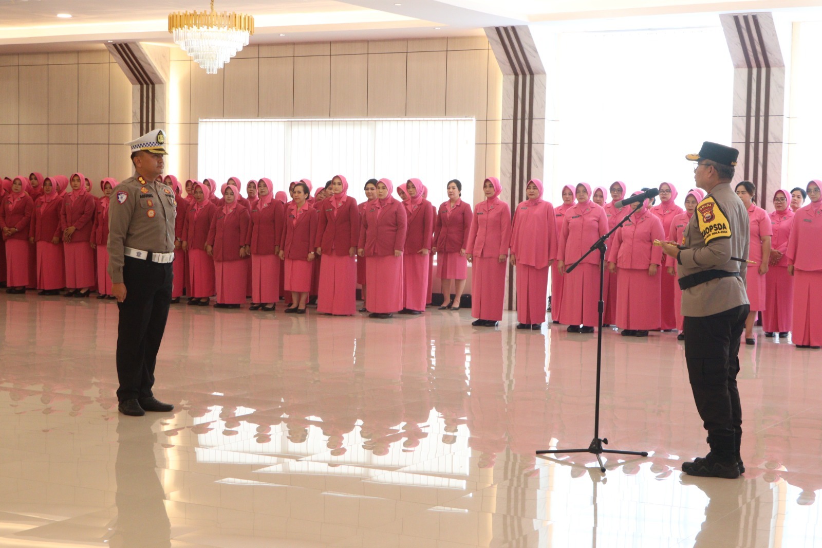 Selamat, 508 Personel Polda Bengkulu Naik Pangkat, Tahun Baru 2025 Pangkat Baru