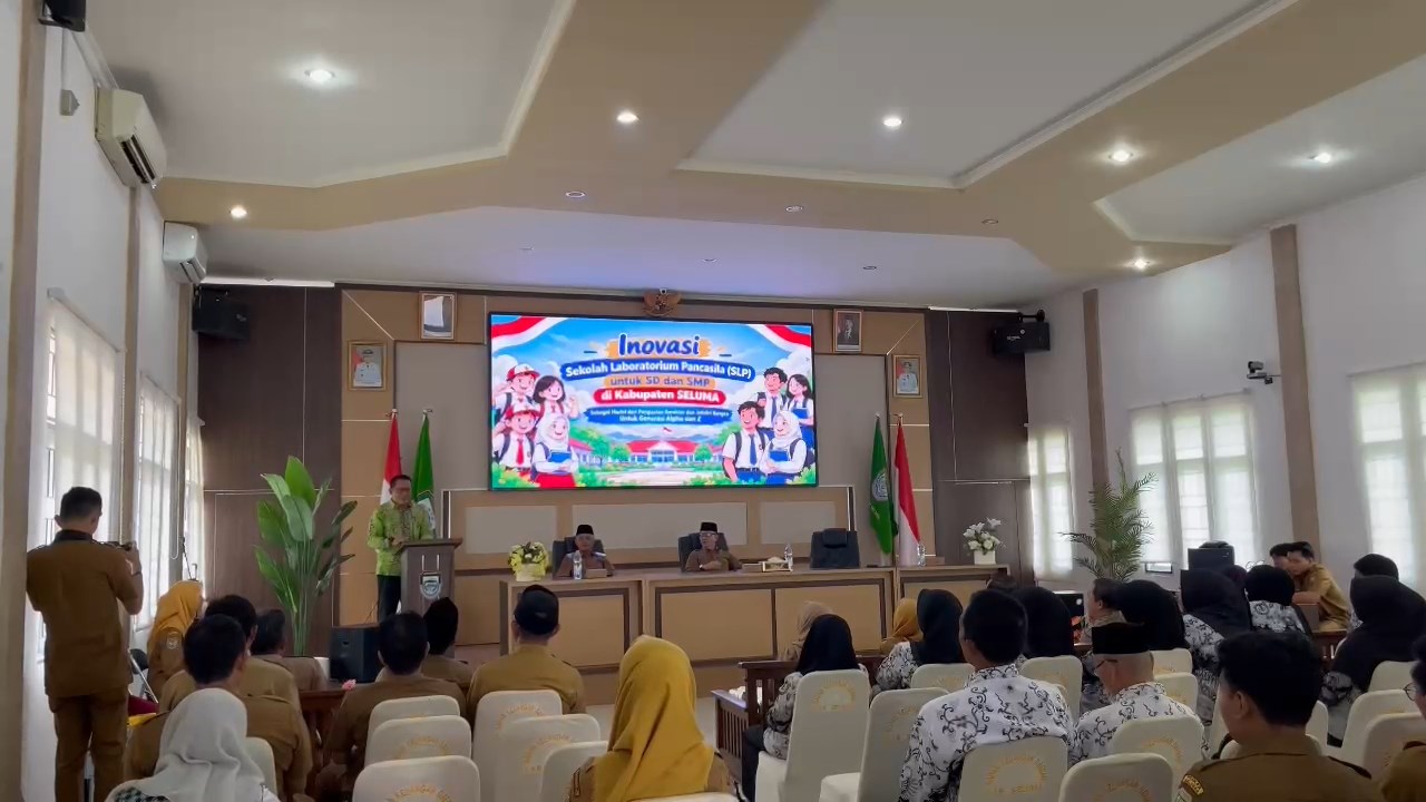 Pertama di Sumatera, Seluma Luncurkan Sekolah Laboratorium Pancasila   