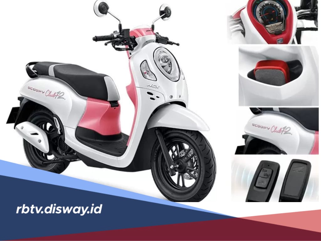 Ada Honda Scoopy Club 12 Baru dengan Tampil Retro Sporty, Segini Kisaran Harganya