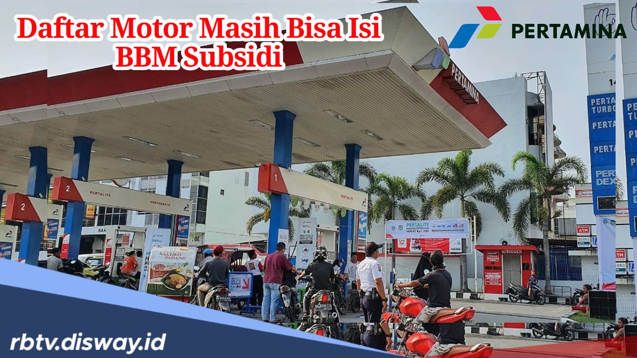 Pembelian Bakal Dibatasi Besok 1 Oktober, Ini Daftar Motor yang Masih Boleh Isi BBM Subsidi 